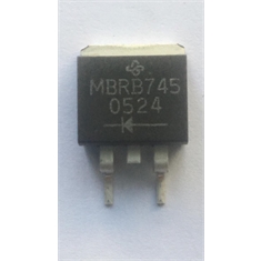 MBRB 745 DIODO SMD SCHOTTKY RECTIFIER 7,5 A 45 V